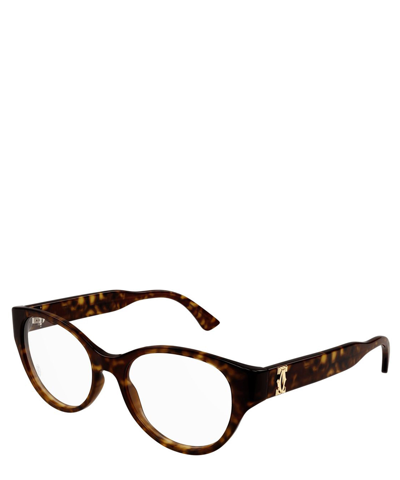 Shop Cartier Eyeglasses Ct0315o In Crl