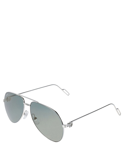 Shop Cartier Sunglasses Ct0110s In Crl