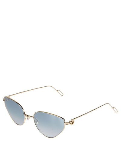 Shop Cartier Sunglasses Ct0155s In Crl