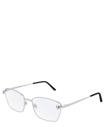 Shop Cartier Eyeglasses Ct0209o In Crl