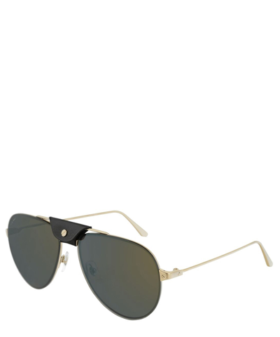 Shop Cartier Sunglasses Ct0166s In Crl