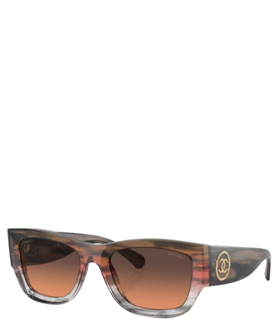 Shop Chanel Sunglasses 5507 Sole In Crl