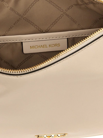 Shop Michael Kors 'kendall' Shoulder Bag In White