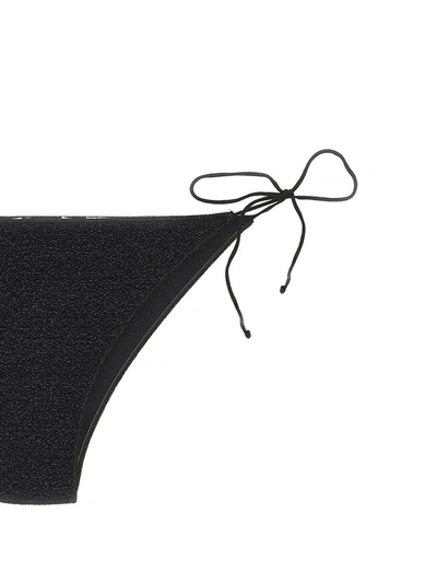 Shop Oseree Oséree 'lumière' Lurex Bikini In Black