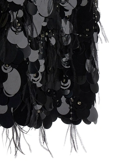 Shop Pinko 'vitiano' Mini Dress In Black