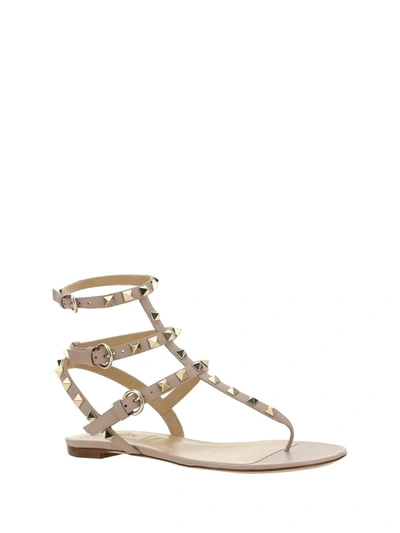 Shop Valentino Garavani Sandals In Poudre