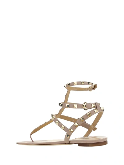 Shop Valentino Garavani Sandals In Poudre