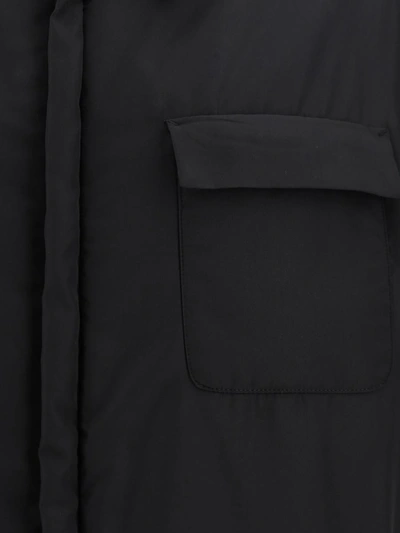 Shop Valentino Jackets In St. Toile Iconograph Nero/nero