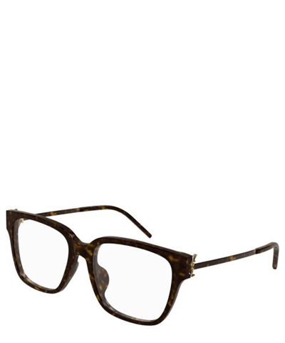 Shop Saint Laurent Eyeglasses Sl M48o_a/f In Crl