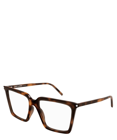 Shop Saint Laurent Eyeglasses Sl 474 Opt In Crl