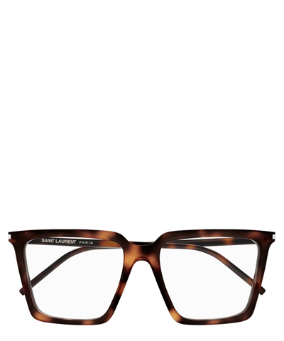 Shop Saint Laurent Eyeglasses Sl 474 Opt In Crl