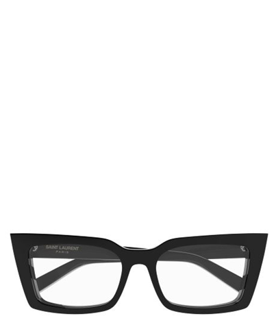Shop Saint Laurent Eyeglasses Sl 554 In Crl