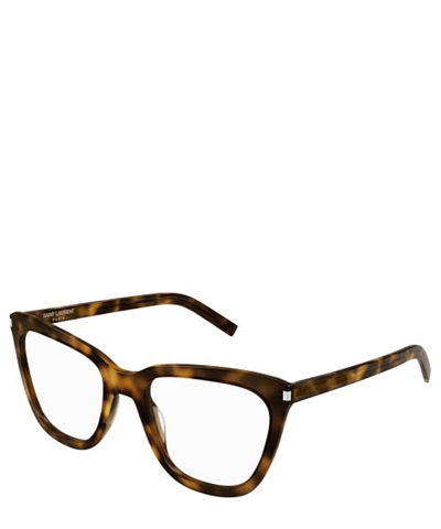 Shop Saint Laurent Eyeglasses Sl 548 Slim Opt In Crl