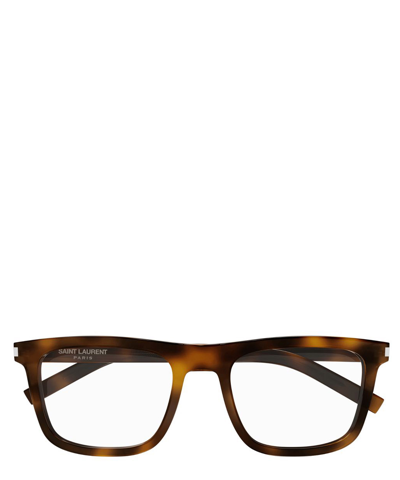 Shop Saint Laurent Eyeglasses Sl 547 Slim Opt In Crl