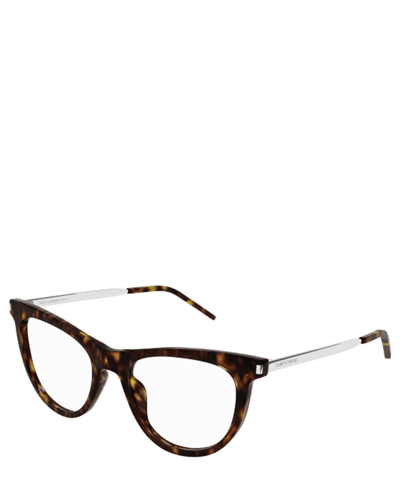 Shop Saint Laurent Eyeglasses Sl 514 In Crl