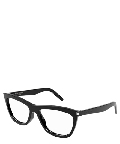 Shop Saint Laurent Eyeglasses Sl 517 In Crl