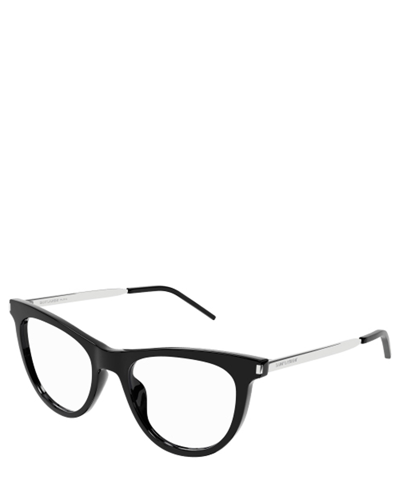 Shop Saint Laurent Eyeglasses Sl 514 In Crl