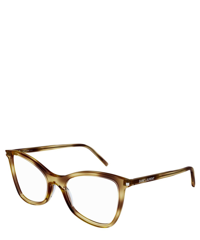 Shop Saint Laurent Eyeglasses Sl 478 Jerry In Crl