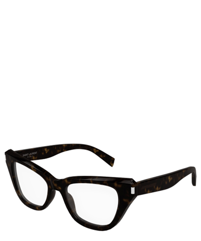 Shop Saint Laurent Eyeglasses Sl 472 In Crl