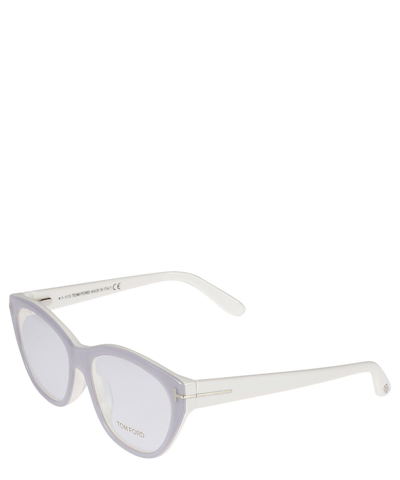 Shop Tom Ford Eyeglasses Ft4270 In Crl