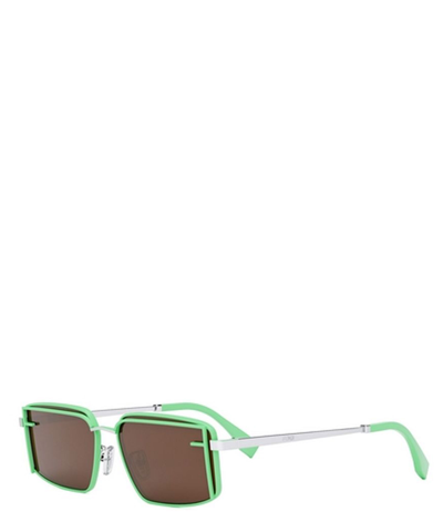 Shop Fendi Sunglasses Fe40102u In Crl