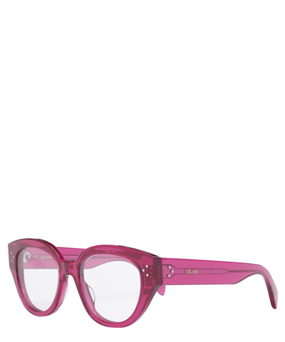 Shop Celine Eyeglasses Cl50132i In Crl