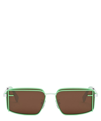 Shop Fendi Sunglasses Fe40102u In Crl