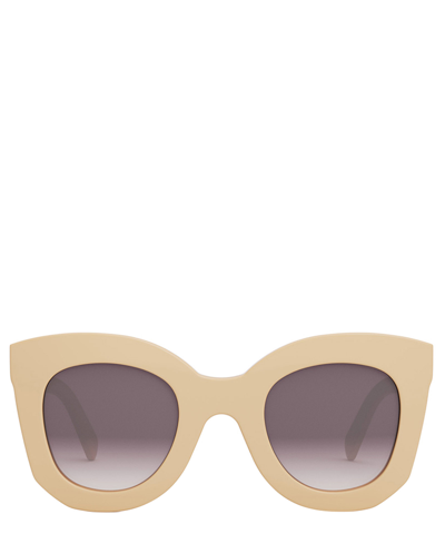 Shop Celine Sunglasses Cl4005in In Crl