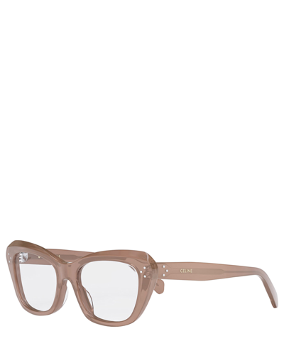 Shop Celine Eyeglasses Cl50112i In Crl