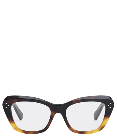 Shop Celine Eyeglasses Cl50112i In Crl