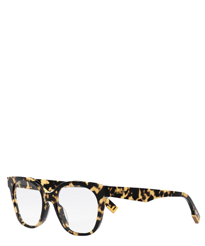 Shop Fendi Eyeglasses Fe50023i In Crl