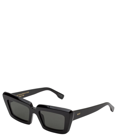 Shop Retrosuperfuture Sunglasses Coccodrillo Black In Crl