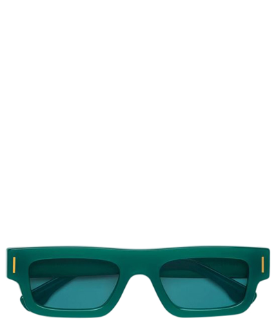 Shop Retrosuperfuture Sunglasses Colpo Francis Green In Crl
