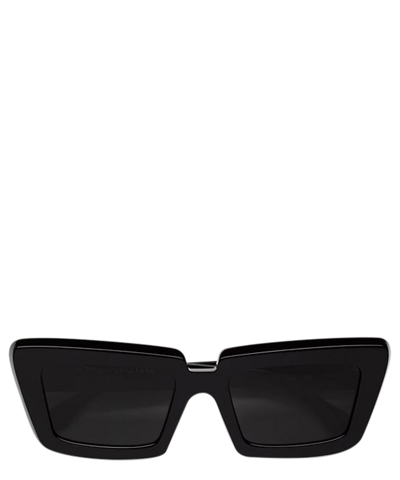 Shop Retrosuperfuture Sunglasses Coccodrillo Black In Crl
