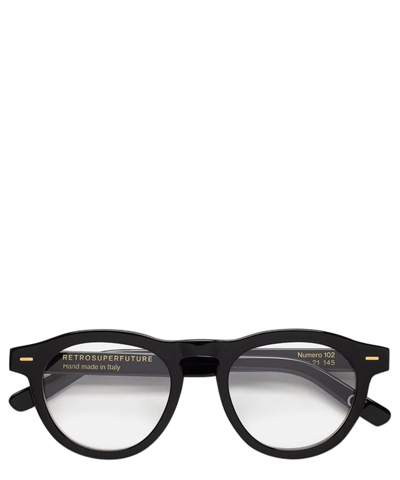 Shop Retrosuperfuture Eyeglasses Numero 102 Nero In Crl