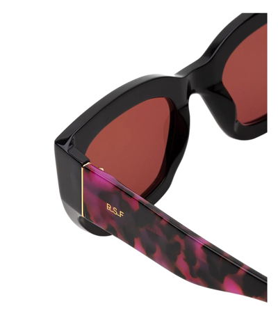 Shop Retrosuperfuture Sunglasses Alva Misterio In Crl