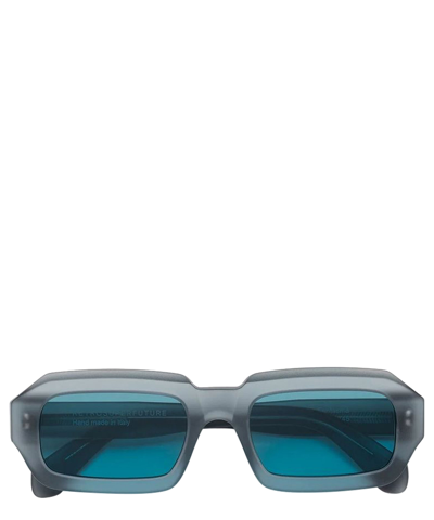 Shop Retrosuperfuture Sunglasses Fantasma Denim In Crl