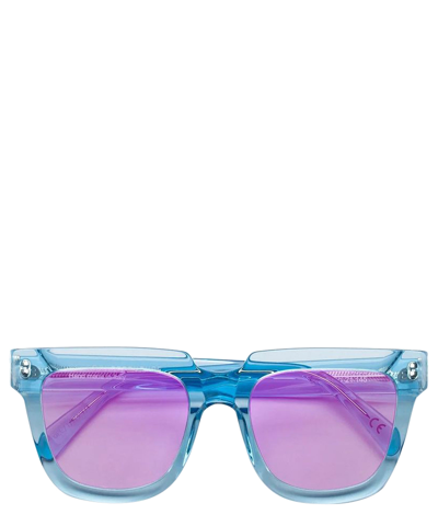 Shop Retrosuperfuture Sunglasses Modo Iridescent In Crl