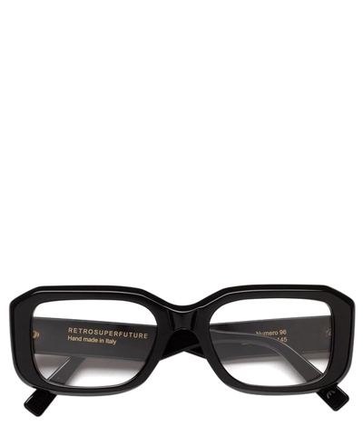 Shop Retrosuperfuture Eyeglasses Numero 96 Nero In Crl