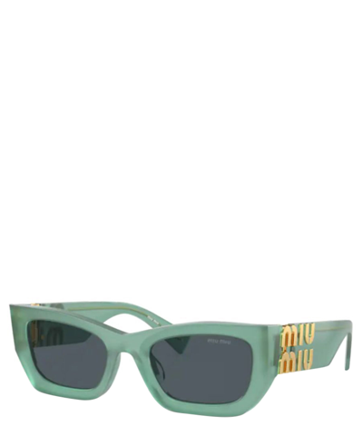 Shop Miu Miu Sunglasses 09ws Sole In Crl