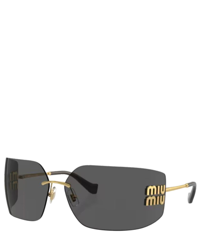 Shop Miu Miu Sunglasses 54ys Sole In Crl