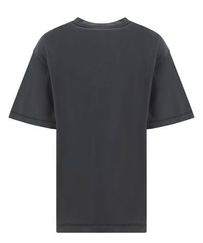 Shop Ganni Future Lamb T-shirt In Grey