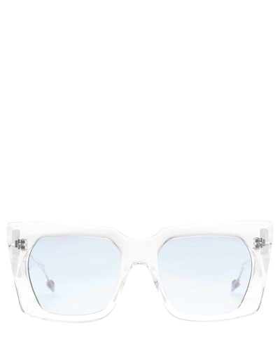 Shop Dita Eyewear Sunglasses Kamin In Crl
