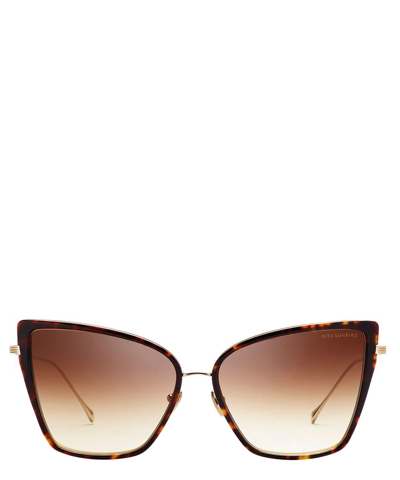 Shop Dita Eyewear Sunglasses Sunbird In Crl