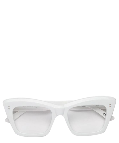 Shop Retrosuperfuture Eyeglasses Numero 107 Bianco In Crl