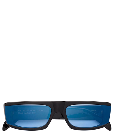 Shop Retrosuperfuture Sunglasses Issimo Black Celeste In Crl