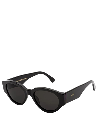 Shop Retrosuperfuture Sunglasses Drew Mama Black In Crl