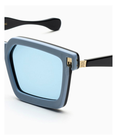 Bustout Eyeglasses Twist One - Azzurro Opaco/nero - Azzurro In Crl