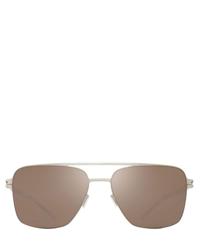 Mykita Pilot-frame Double-bridge Sunglasses In Crl