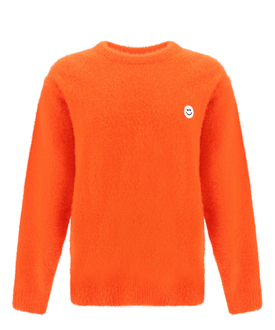 Shop Mtl Studio Sweater In Orange